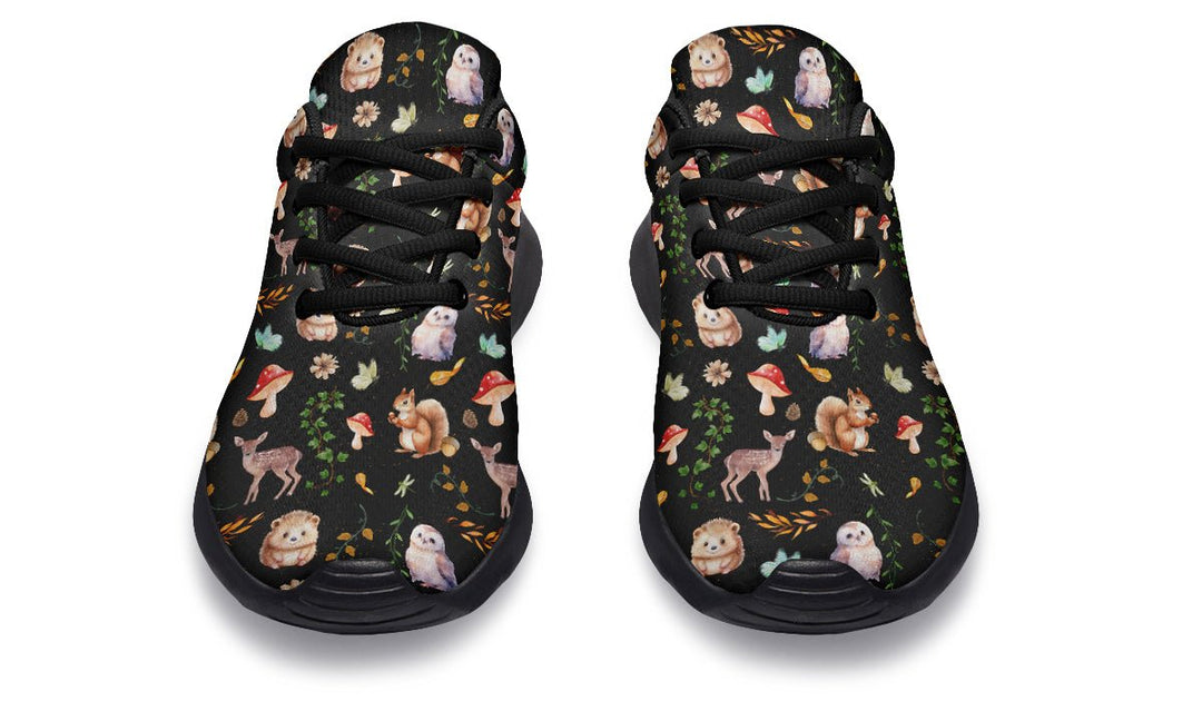 Fall Forest Friends Sneakers - The Pagan Grimoire