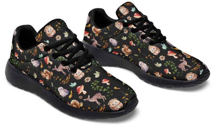 Fall Forest Friends Sneakers - The Pagan Grimoire