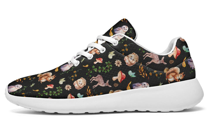 Fall Forest Friends Sneakers - The Pagan Grimoire