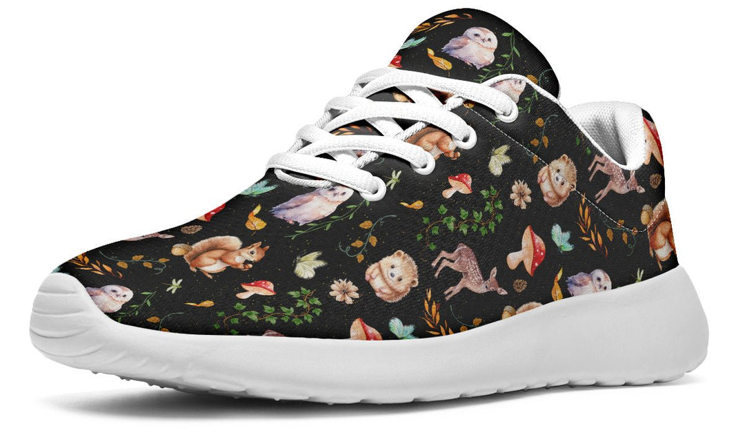 Fall Forest Friends Sneakers - The Pagan Grimoire