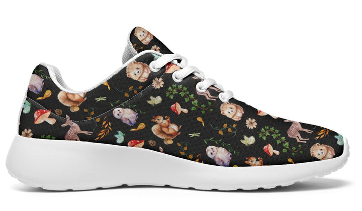Fall Forest Friends Sneakers - The Pagan Grimoire