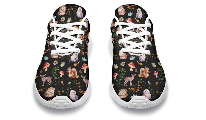 Fall Forest Friends Sneakers - The Pagan Grimoire