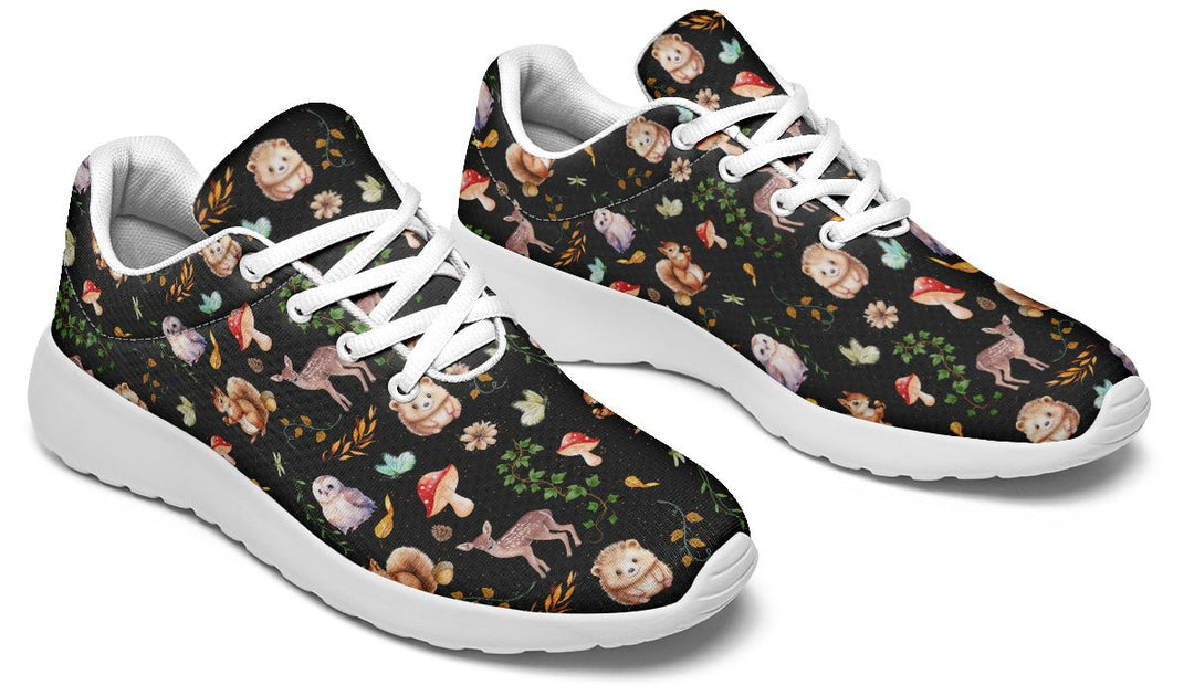 Fall Forest Friends Sneakers - The Pagan Grimoire