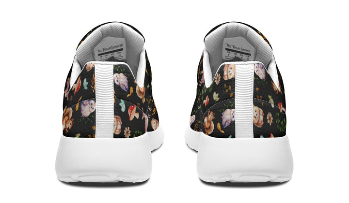 Fall Forest Friends Sneakers - The Pagan Grimoire