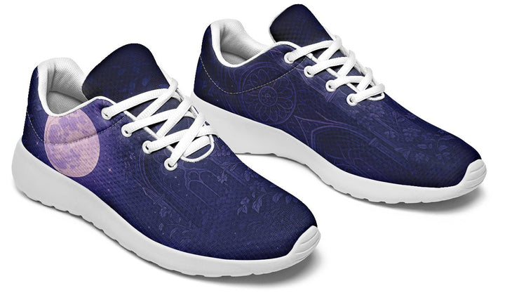 Full Moon Cathedral Sneakers - The Pagan Grimoire