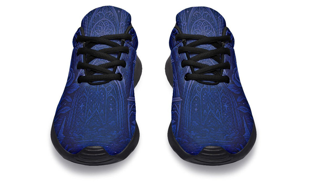 Gothic Cathedral Sneakers - The Pagan Grimoire