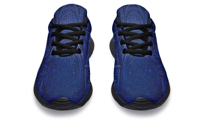 Gothic Cathedral Sneakers - The Pagan Grimoire