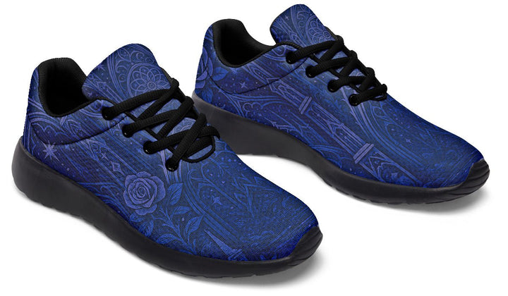 Gothic Cathedral Sneakers - The Pagan Grimoire