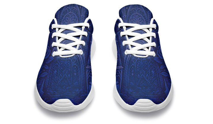 Gothic Cathedral Sneakers - The Pagan Grimoire