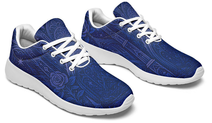 Gothic Cathedral Sneakers - The Pagan Grimoire