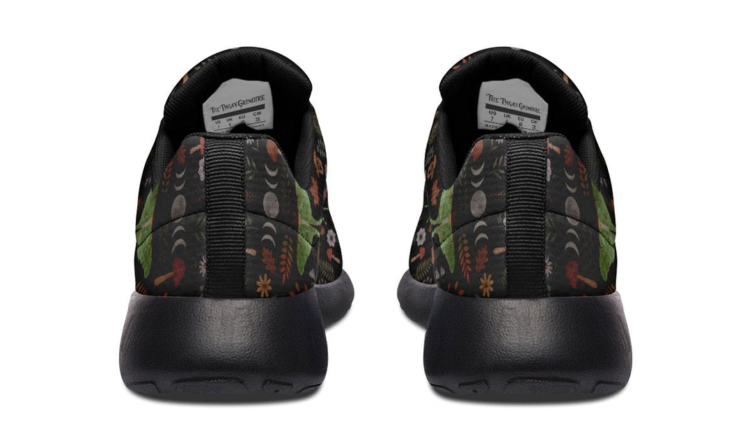 Luna Moth Sneakers - The Pagan Grimoire