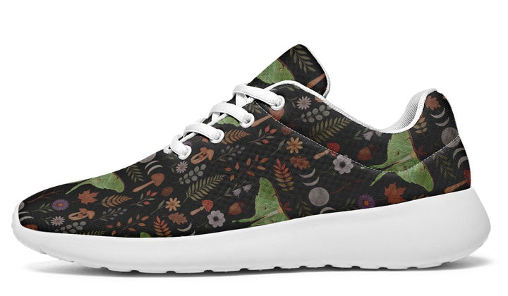 Luna Moth Sneakers - The Pagan Grimoire