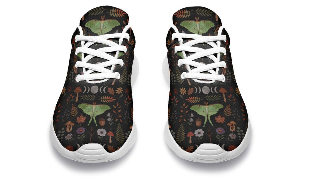 Luna Moth Sneakers - The Pagan Grimoire