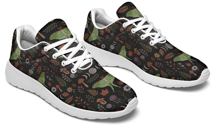 Luna Moth Sneakers - The Pagan Grimoire