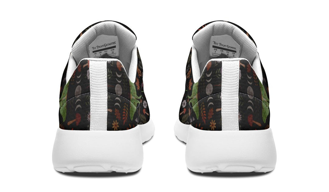Luna Moth Sneakers - The Pagan Grimoire