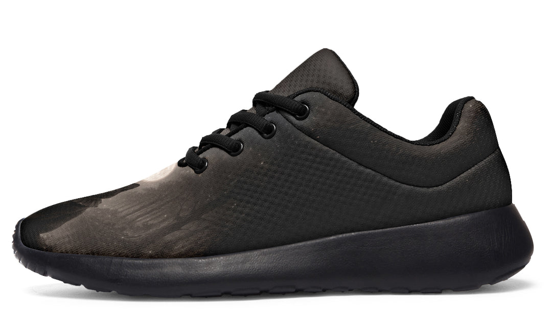 Moonlit Cat Sneakers - The Pagan Grimoire