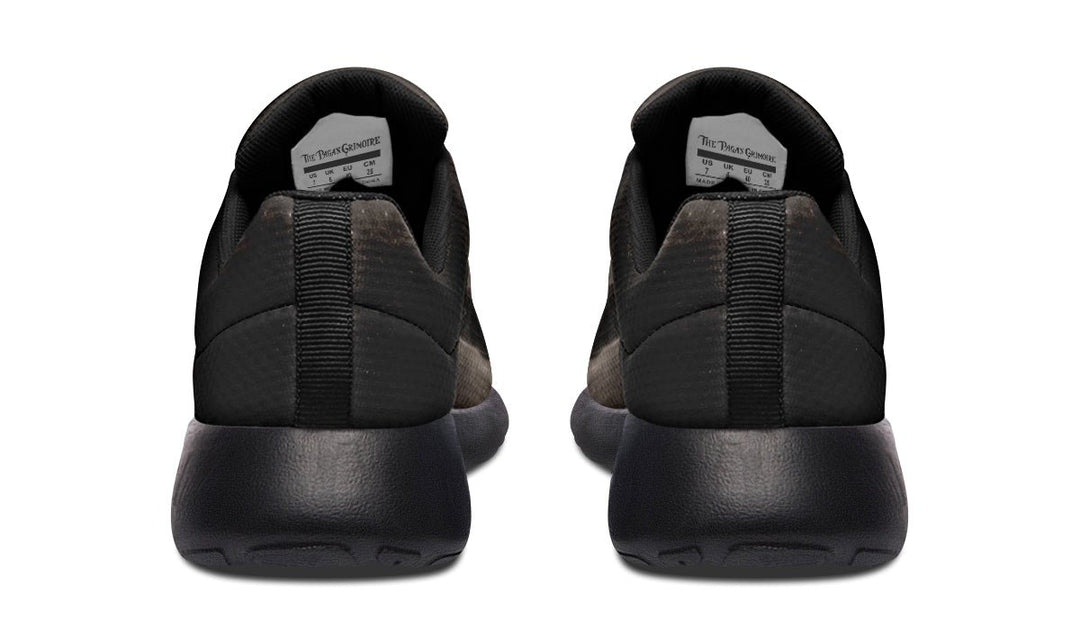 Moonlit Cat Sneakers - The Pagan Grimoire