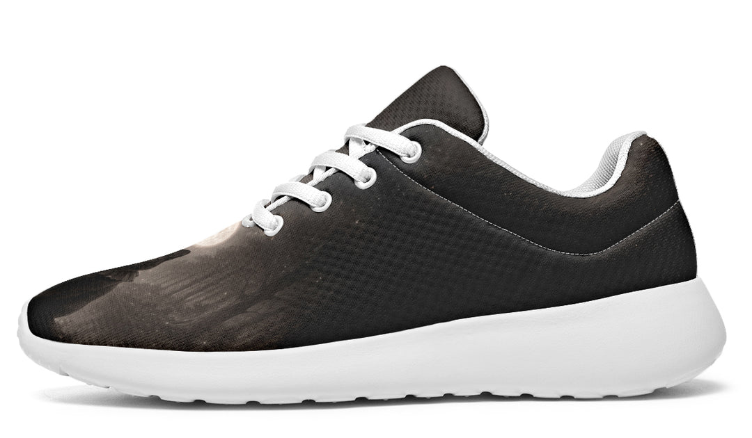 Moonlit Cat Sneakers - The Pagan Grimoire