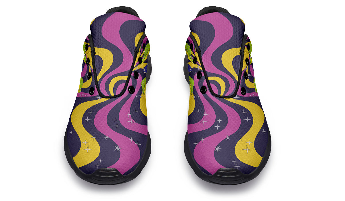 Psychedelic Magic Mushrooms Sneakers