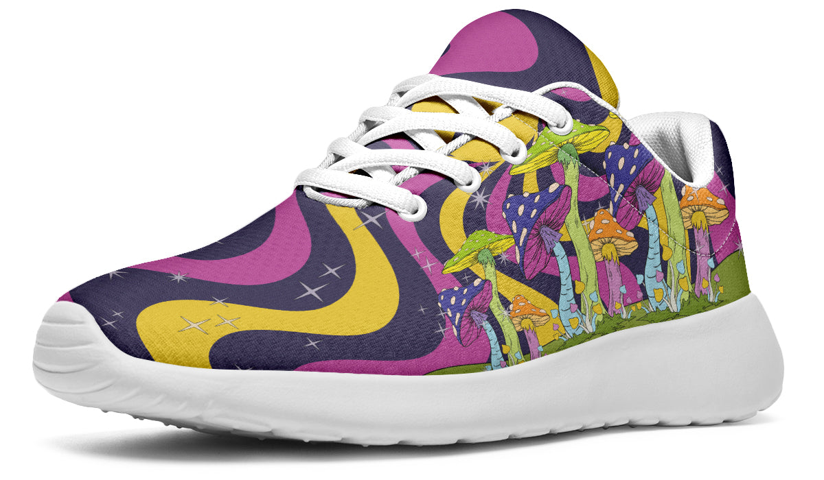 Psychedelic Magic Mushrooms Sneakers