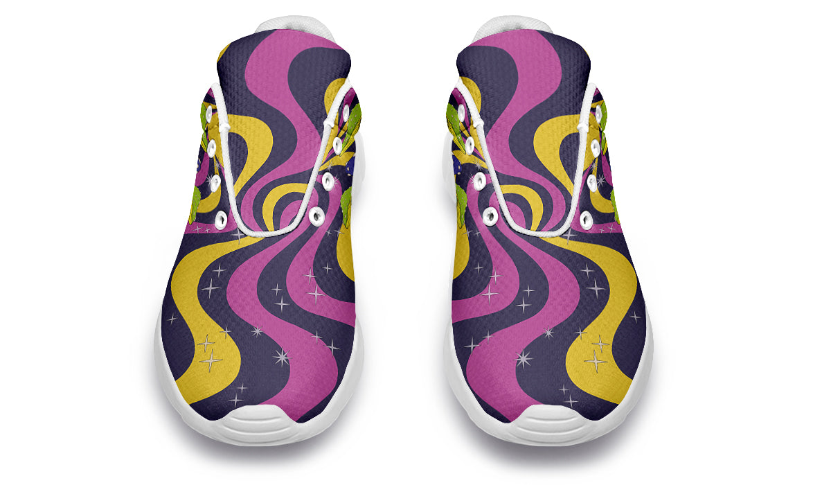 Psychedelic Magic Mushrooms Sneakers