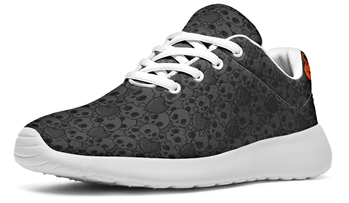 Grey Skulls Sneakers