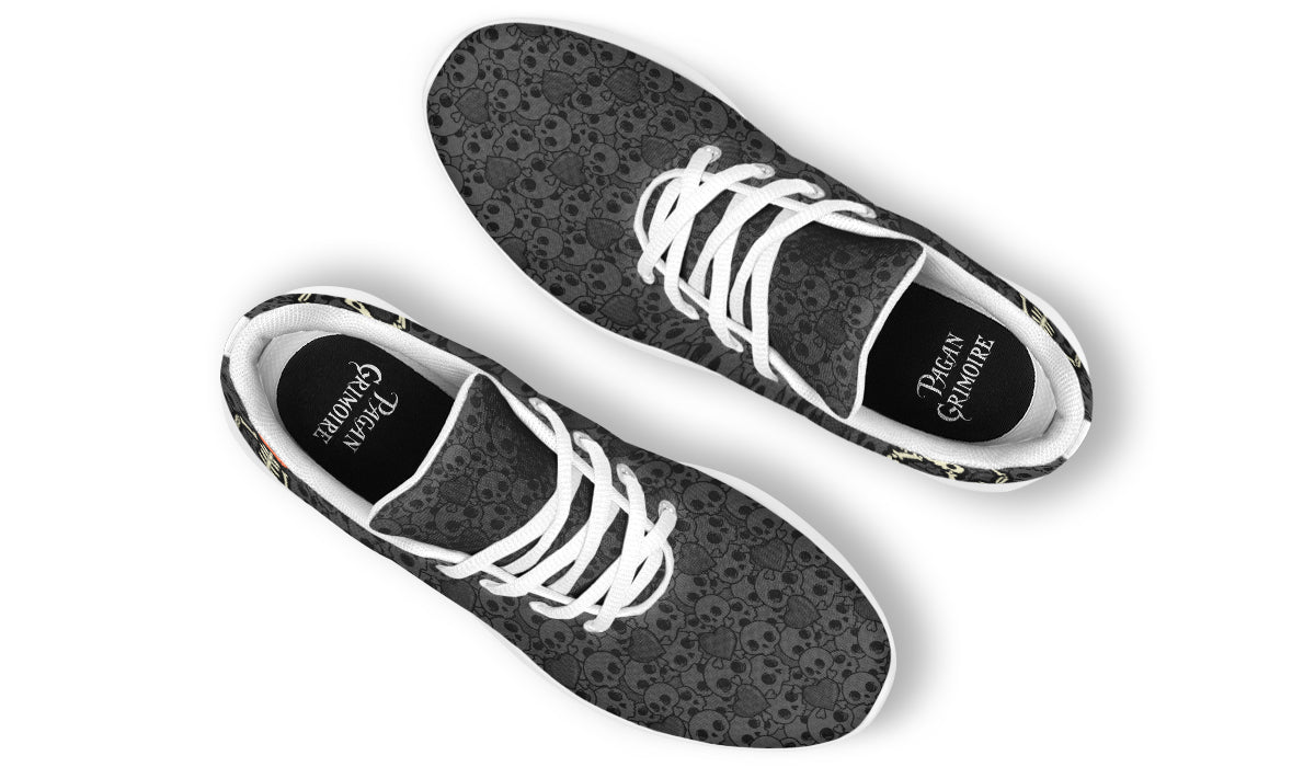 Grey Skulls Sneakers