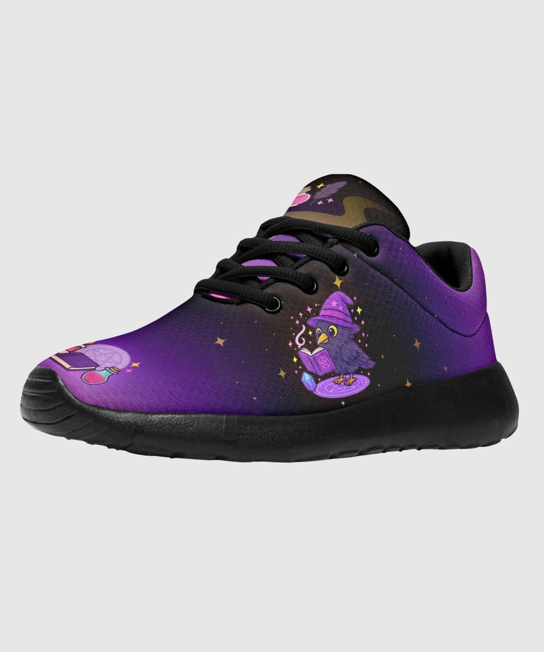 Spellcasting Raven Sneakers - The Pagan Grimoire