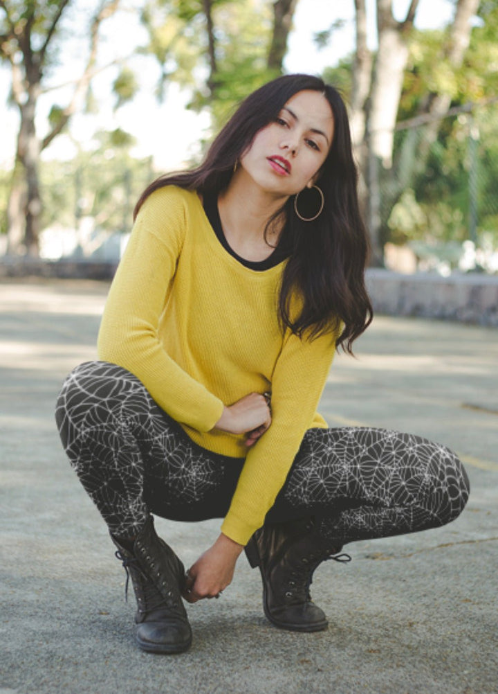 Spiderweb Leggings - The Pagan Grimoire