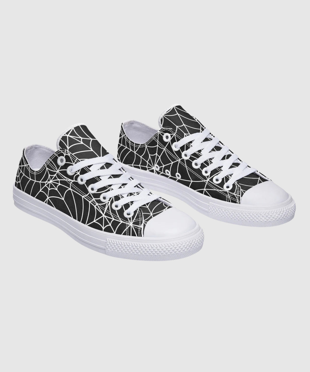 Spiderweb Low Tops - The Pagan Grimoire