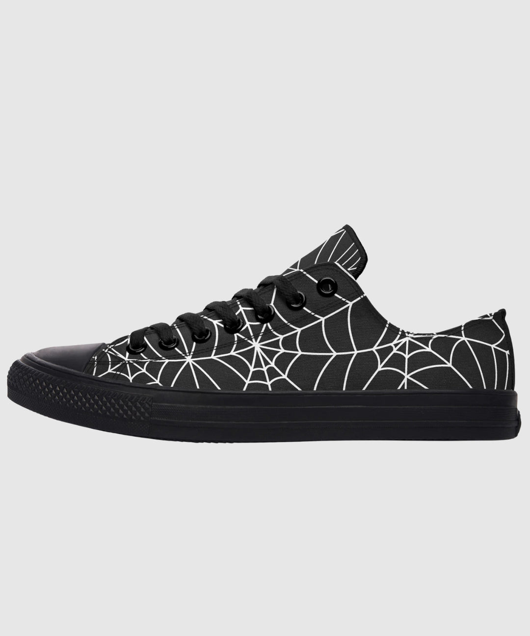 Spiderweb Low Tops - The Pagan Grimoire