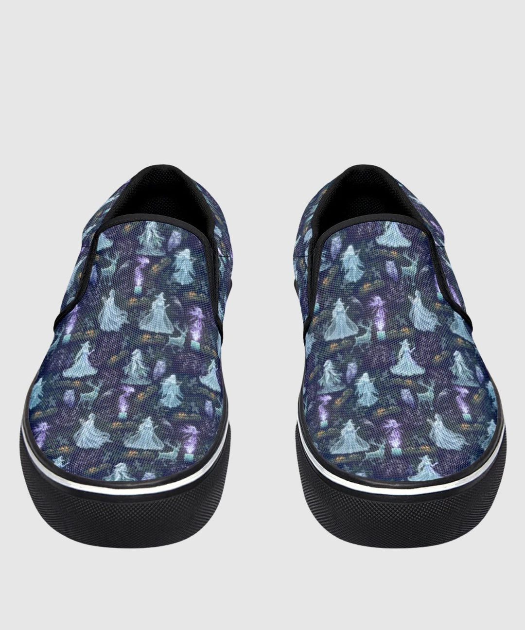 Spooky Yule Spirits Slip On Shoes - The Pagan Grimoire