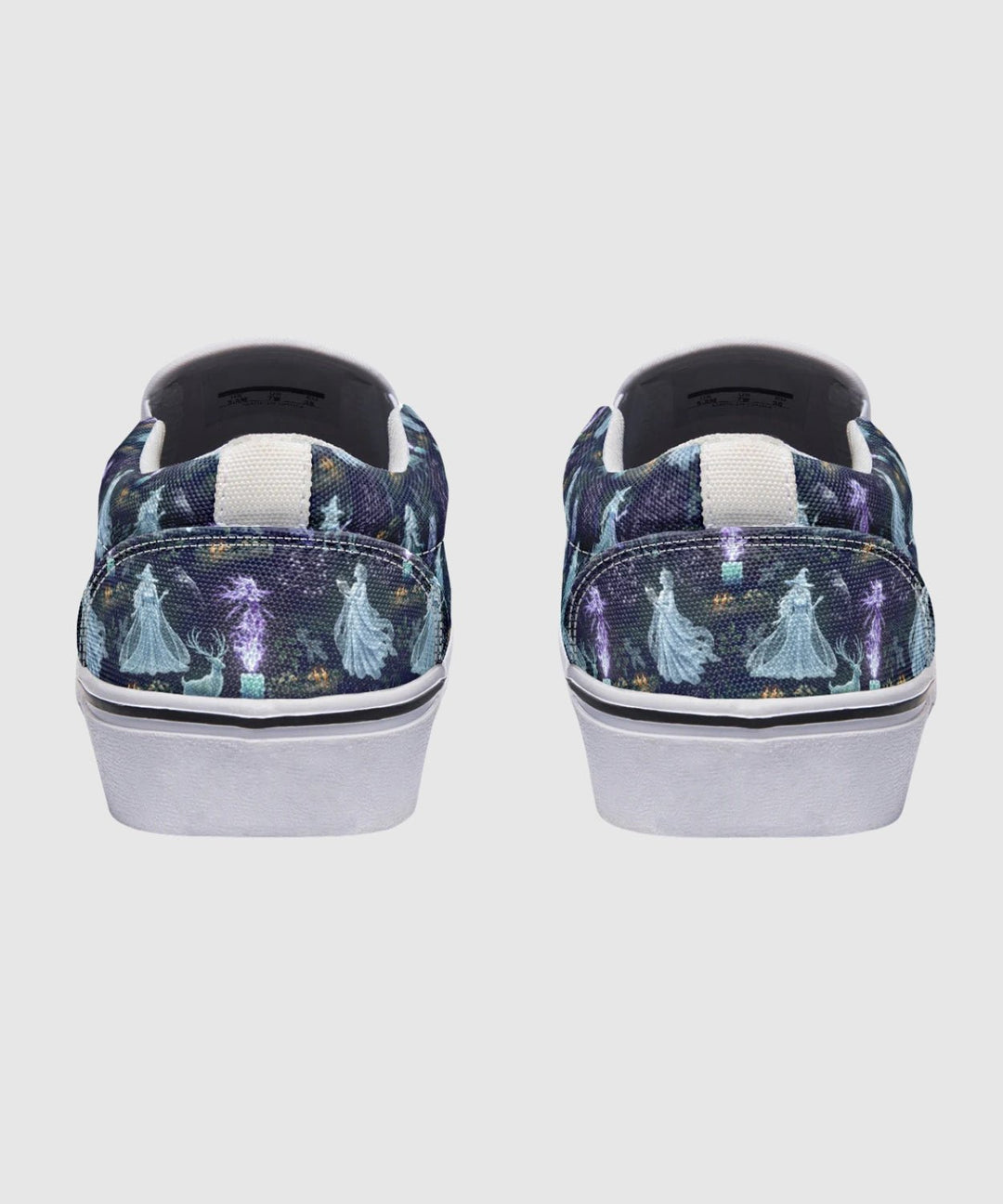 Spooky Yule Spirits Slip On Shoes - The Pagan Grimoire