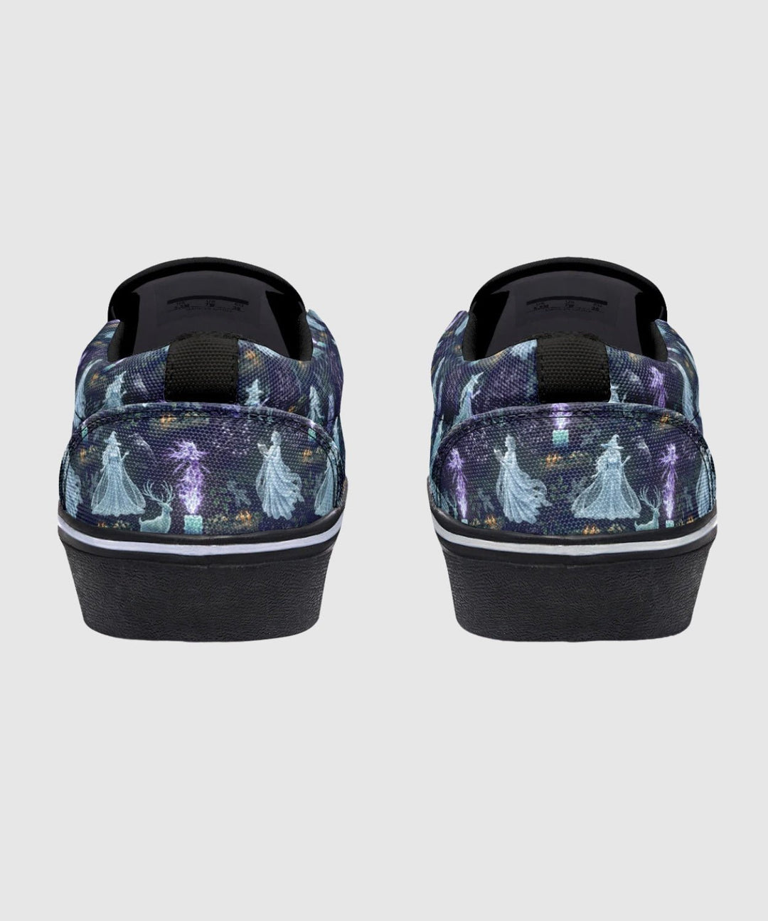 Spooky Yule Spirits Slip On Shoes - The Pagan Grimoire