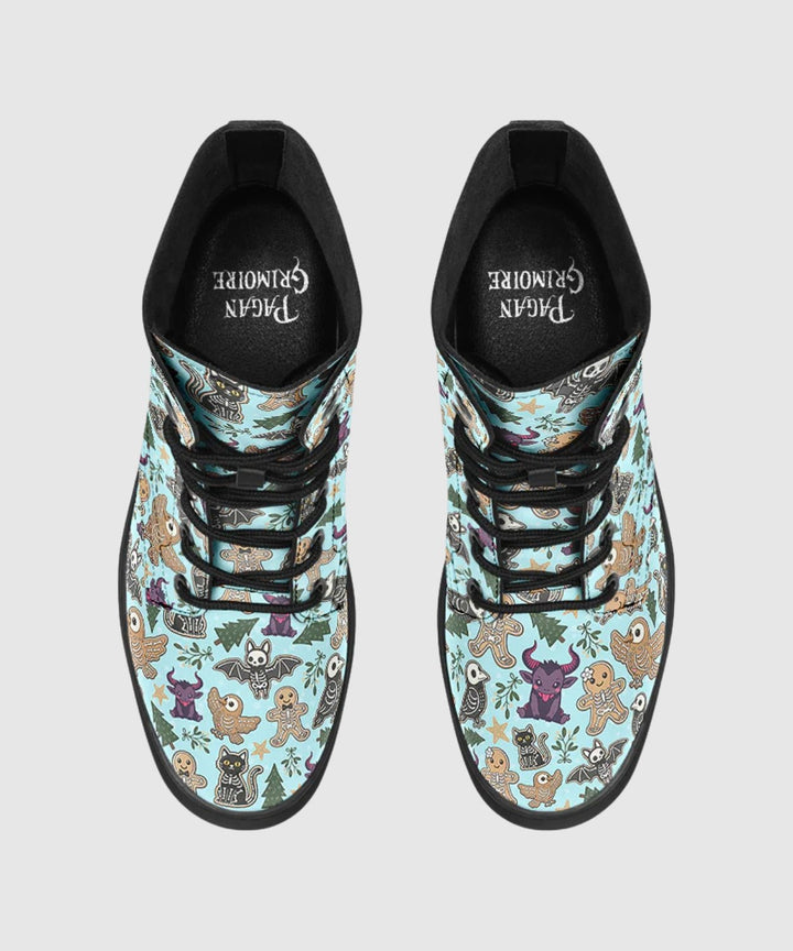 Spooky Gingerbread Boots - The Pagan Grimoire