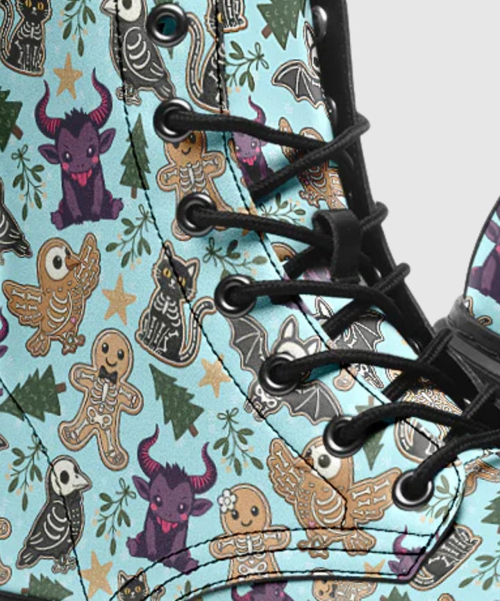 Spooky Gingerbread Boots - The Pagan Grimoire