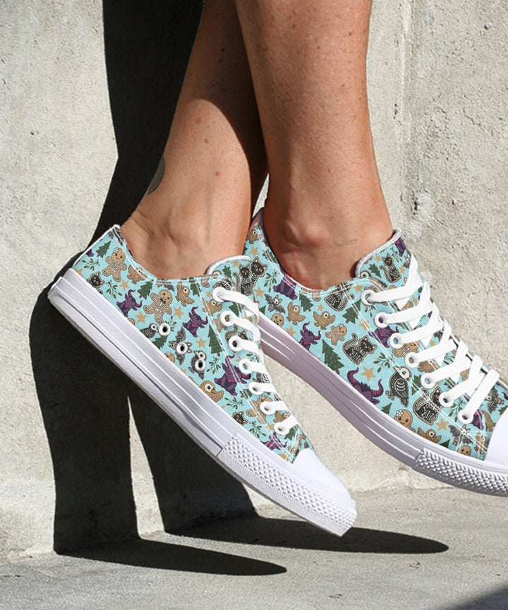 Spooky Gingerbread Lowtops - The Pagan Grimoire