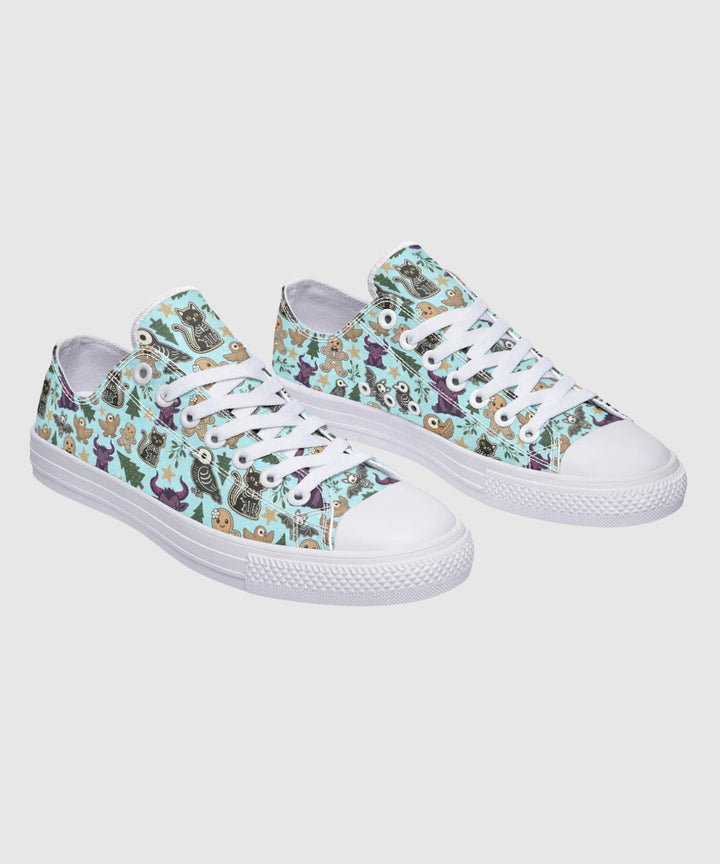 Spooky Gingerbread Lowtops - The Pagan Grimoire