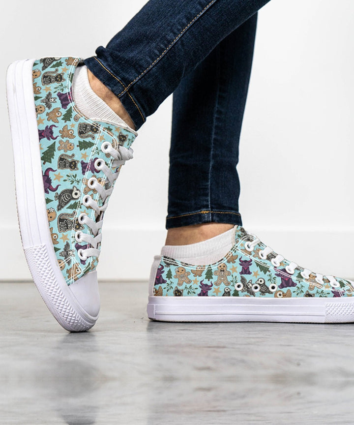 Spooky Gingerbread Lowtops - The Pagan Grimoire