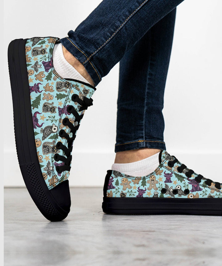 Spooky Gingerbread Lowtops - The Pagan Grimoire