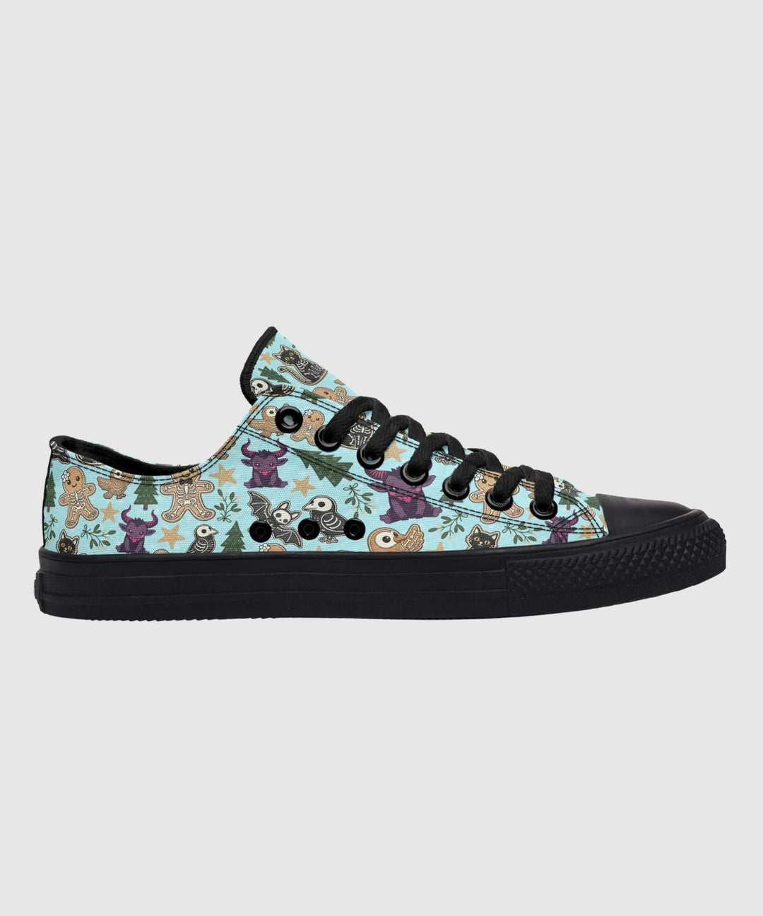 Spooky Gingerbread Lowtops - The Pagan Grimoire