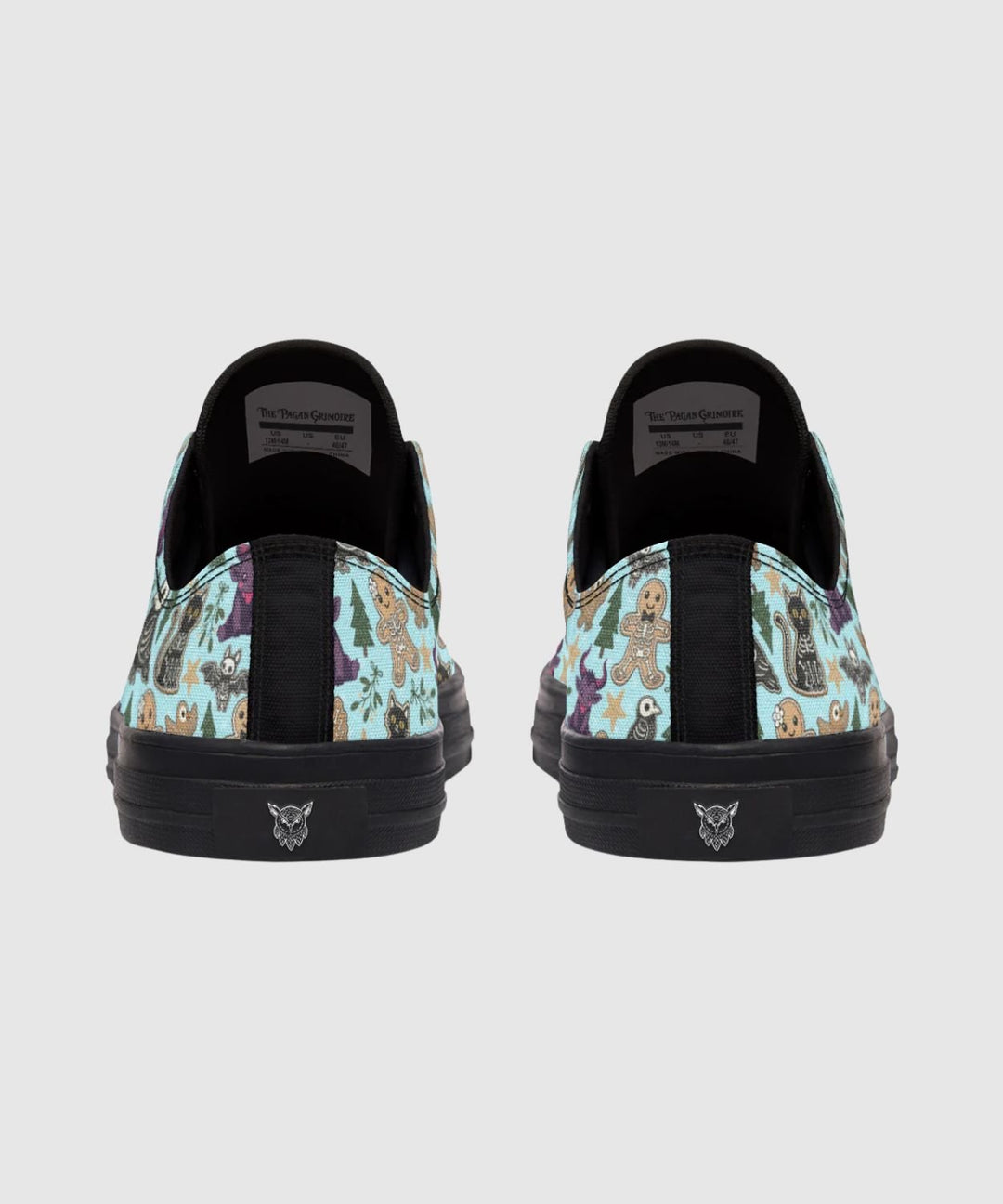 Spooky Gingerbread Lowtops - The Pagan Grimoire