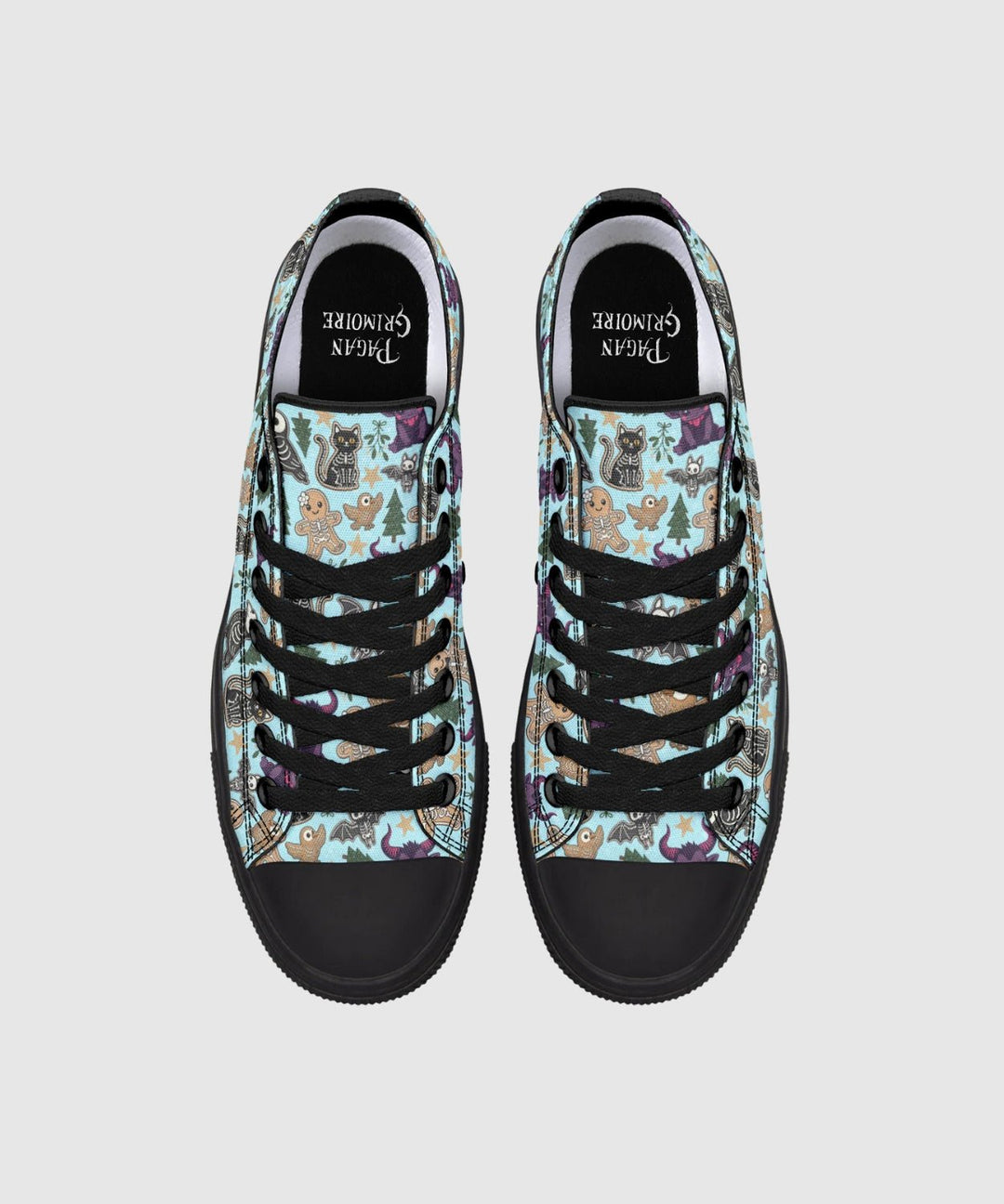 Spooky Gingerbread Lowtops - The Pagan Grimoire