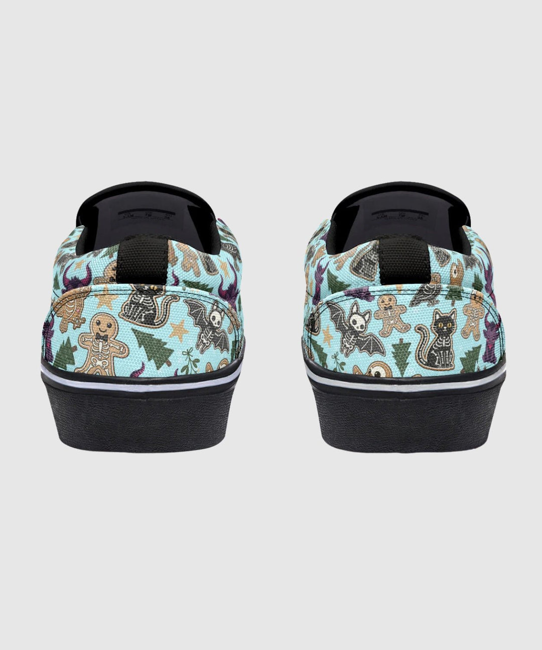 Spooky Gingerbread Slip - On Shoes - The Pagan Grimoire