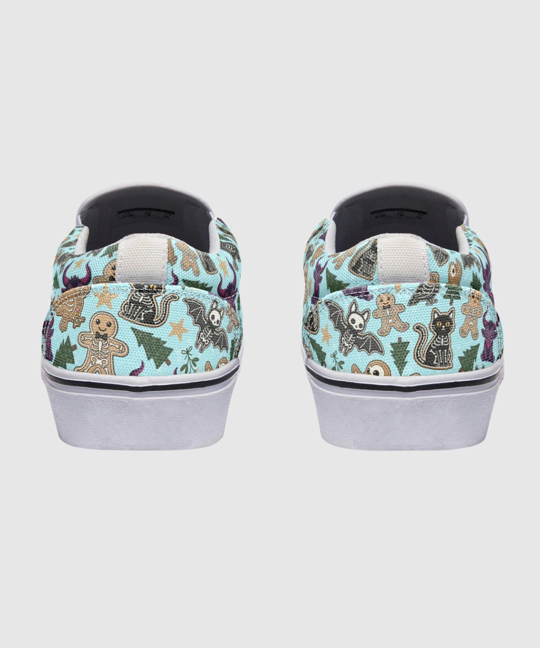 Spooky Gingerbread Slip - On Shoes - The Pagan Grimoire