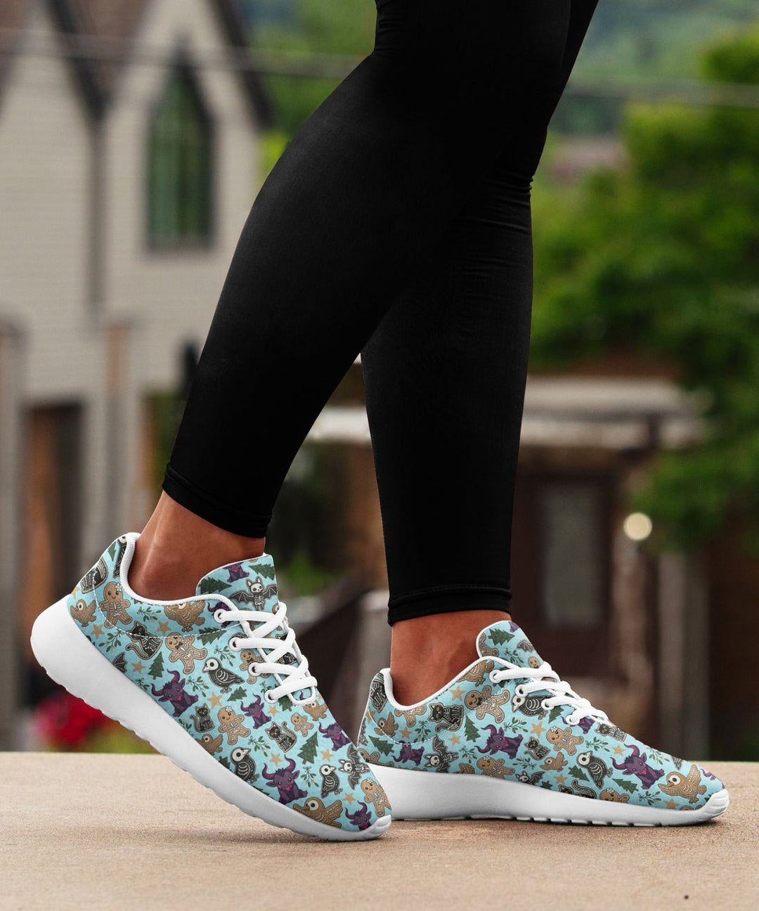 Spooky Gingerbread Sneakers - The Pagan Grimoire