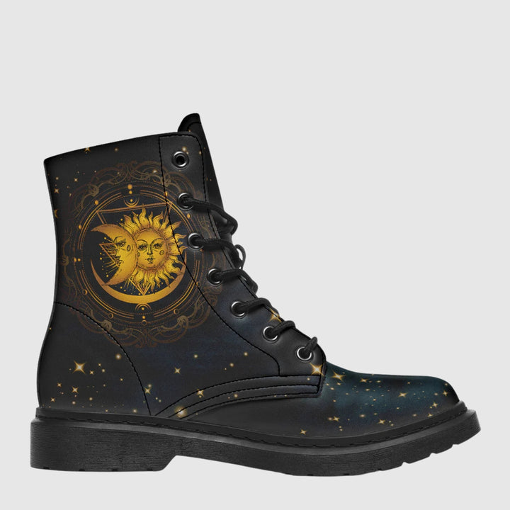 Sun, Moon, and Stars Boots