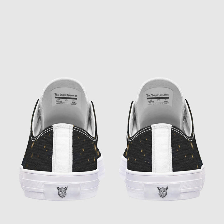 Sun, Moon, and Stars Low Tops