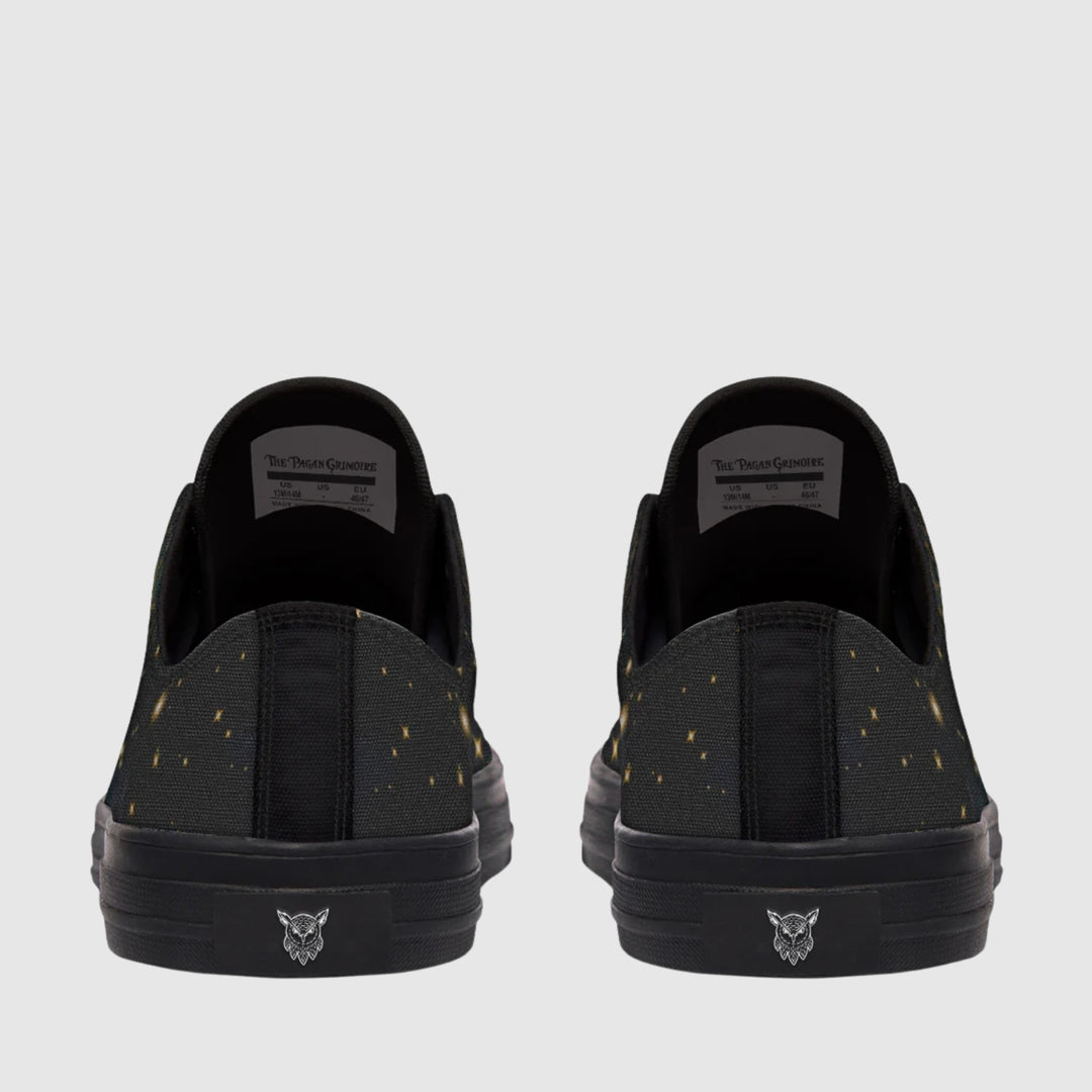 Sun, Moon, and Stars Low Tops