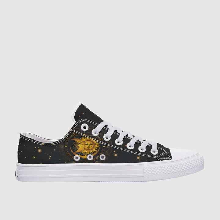 Sun, Moon, and Stars Low Tops